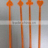 Cocktail Drinking Poker Stirrer Swizzle Stirrer thumbnail-2