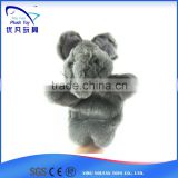 For promotion kids 26cm stuffed mouse soft 2015 popular nice beautiful baby toy hand puppet