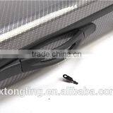 Silver Color Oblong Full Size Violin Hard Case TL-33 Quality Choice thumbnail-4