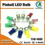 6.3V 12V Wedge T10 5050 5SMD Pinball LED Lights Bulb