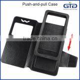 [GGIT] for Smartphone Push-and-Pull Universial Leather Cover Case thumbnail-5
