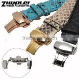 Luxury Real Snake 20mm Leather Watch Band Leather Watch Strap thumbnail-4