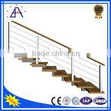 High Style Modestly Priced Silver Anodized Aluminum Handrail for Stairs thumbnail-5