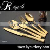 Elegant Gold Flatware,stainless Steel Buffet,golden Cutlery Set thumbnail-6
