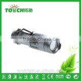 Mini High Power LED Flashlight Waterproof Zoomable Torch Light Portable Pocket Flashlight Led Lamp thumbnail-1