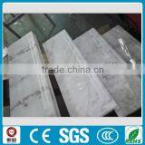 Prefabricated Wrought Iron Marble Straight Stairs Manufacture--YUDI thumbnail-4