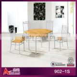 902-1S modern design French colourful yellow home dining tables