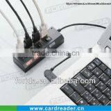 4 Ports HI-Speed USB2.0 HUB With LED Light