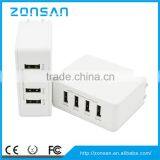 European Plug 4-PORT USB Charger Phone Charger thumbnail-2