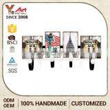 New Arrived Custom Color Iron Plaque Baseball Disposable Wall Hooks thumbnail-1