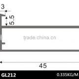 Extruded Aluminium Profiles Kitchen Profile Frame Profile GL212 thumbnail-2