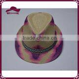 Colorful 100% Paper Straw Hat thumbnail-2