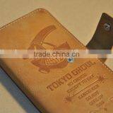 Most Popular Anime Wallet Customized Pattern Leather Wallet Men's Wallet With Button