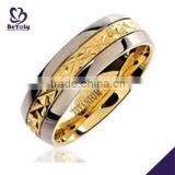 2015 cheap price jewelry 316l stainless steel moon ring