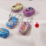 2016 Wholesale Small Metal Tin Box Small Tin Boxes for Mint Candy Package Lovely Hinged Lid Tin Box thumbnail-2