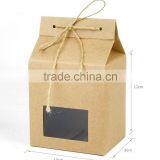 Eco-friendly Kraft Paper Empty Tea Box for Gift thumbnail-5
