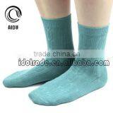 Green Cool Thermal Socks Custom Socks Solid Tube Sock Elite Womens Socks