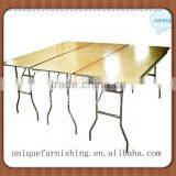 Cheap 6FT Event Plywood Table Folding Banquet Tables Wholesale thumbnail-1