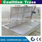 1200*1000*1200mm Aluminum Folding Concert Barriers