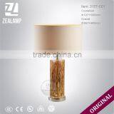 DIY Tree Root Resin Luxury Unique Amber Table Lamps Modern Hotel Table Lamp thumbnail-1