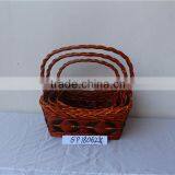 Wholesale Wicker Basket for Home,gift Baskets,wicker Picnic Basket thumbnail-2
