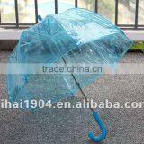 19"*8 Blue Transparent Kid Umbrella