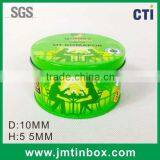 Outdoor candles tin box