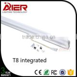 85-265V 18W integrated t8 led tube