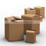 Contracting colour carton box for fragile merchandise