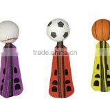 sports rocket balls,sports foam ball,promotion sports rocketball