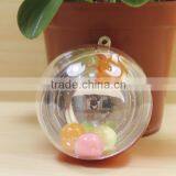 2016 Acrylic Clear Openable Transparent Plastic Balls