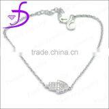Wholesale 925 Sterling Silver Hamsa Charm Bracelet thumbnail-1