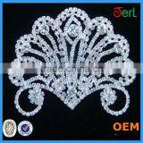 2016 New Arrival Silver Rhinestone Lace for Wedding Dress