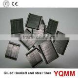 Glued Hooked end steel fiber