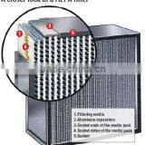 0.5 um Deep Pleate HEPA Air Filter With Aluminum Foil Separator China Made