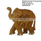 sandalwood carvings/sandalwood elephant