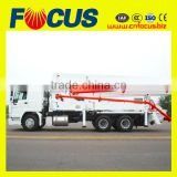 Most Popular 42m, 45m Truck-Mounted Concrete Boom Pump with Isuzu Chassis