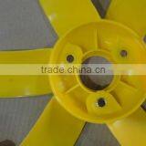 China OEM Yellow Plastic Injection Molded Propeller Blade for Sale thumbnail-2