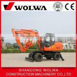 China Wolwa New DLS890-9A 8t Wheeled Sugarcane Wood Grab Loader thumbnail-1