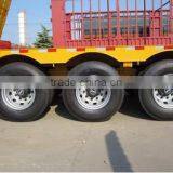 3 Axles 60ton Low Bed Semi Trailer Truck For Sale thumbnail-5