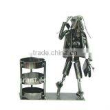 Metal Craft Figurine Pen Holder ZPXW-7117 thumbnail-1