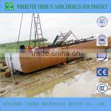 100cbm River Sand Hopper Barge for Sale thumbnail-1
