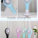 Creative USB Charge Handheld Air Fan, Mini Desktop Water Drop Fan For Student thumbnail-5