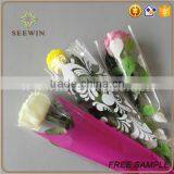 New Pattern Bopp Film Single Rose Flower Sleeve thumbnail-3