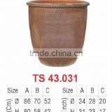 Vietnam Ceramic Outdoor Rustic Flower Pots thumbnail-1