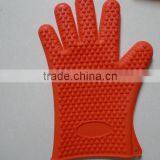 Hot Baking Microwave Oven Cooking Mitts Kitchen Heat Resistant Silicone Glove thumbnail-3