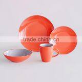 16pcs Solid Color Dinnerware Set, Cereamic Dinner Set thumbnail-1