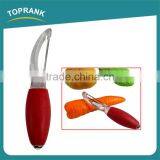 Kitchen Vegetable Fruit Shelling Tool Knife Shaped Plastic Fruit Peeler thumbnail-1