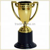 Custom 2016 sports souvenirs logo metal gold trophy cup for events manufacturer