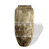 Ancient Glazed Pot, Antique Outdoor Planter thumbnail-1